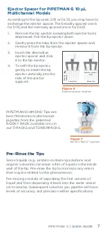 Preview for 7 page of Gilson PIPETMAN G Quick Manual