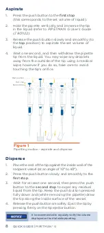 Preview for 8 page of Gilson PIPETMAN G Quick Manual