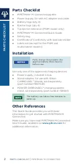 Preview for 2 page of Gilson PIPETMAN M CONNECTED Quick Manual