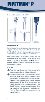 Preview for 6 page of Gilson PIPETMAN P Series User Manual