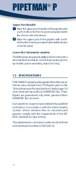 Preview for 18 page of Gilson PIPETMAN P Series User Manual