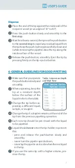 Preview for 10 page of Gilson Pipetman P1000G Manual