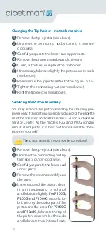 Preview for 17 page of Gilson Pipetman P1000G Manual