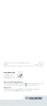 Preview for 27 page of Gilson Pipetman P1000G Manual