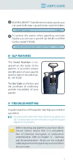 Preview for 36 page of Gilson Pipetman P1000G Manual