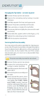 Preview for 41 page of Gilson Pipetman P1000G Manual