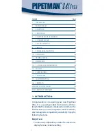 Preview for 2 page of Gilson Pipetman Ultra 12x20 User Manual