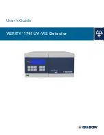 Предварительный просмотр 1 страницы Gilson VERITY 1741 User Manual