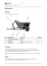 Предварительный просмотр 13 страницы Giltrap Bale Buggy Operator'S & Parts Manual