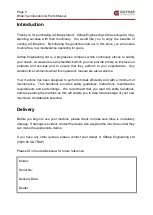 Preview for 5 page of Giltrap WideTrac Operations & Parts Manual