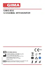 Gima 1200G ECG User Manual preview