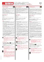 Preview for 1 page of Gima 25559 Manual