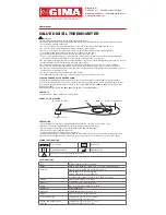 Preview for 1 page of Gima 25564 User Manual