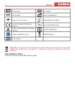 Предварительный просмотр 11 страницы Gima 27086 Manual