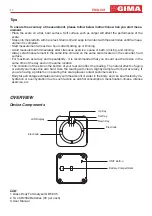 Предварительный просмотр 4 страницы Gima 27088 Manual