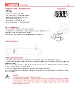 Preview for 8 page of Gima 27248 Use And Maintenance Book