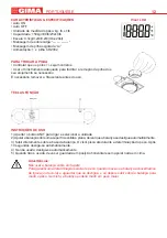 Preview for 12 page of Gima 27248 Use And Maintenance Book