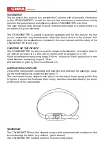 Предварительный просмотр 4 страницы Gima 27327 Instruction Manual