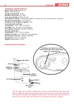 Preview for 3 page of Gima 28085 ultrasound aerosol Use And Maintenance Book