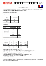 Preview for 16 page of Gima 31001 Use And Maintenance Book