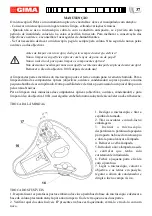 Предварительный просмотр 37 страницы Gima 31001 Use And Maintenance Book