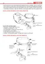 Предварительный просмотр 15 страницы Gima 31107 Use And Maintenance Book