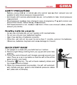 Предварительный просмотр 11 страницы Gima 32786 User Manual