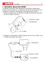 Preview for 12 page of Gima 34266 Use And Maintenance Book