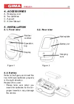 Preview for 22 page of Gima 34285 Use And Maintenance Book