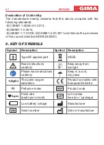 Preview for 27 page of Gima 34285 Use And Maintenance Book