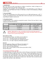 Preview for 16 page of Gima 34460 Use And Maintenance Book