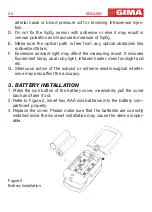 Предварительный просмотр 7 страницы Gima 35091 Use And Maintenance Book