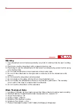 Preview for 2 page of Gima 43240 User Manual