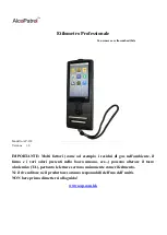 Gima AlcoPatrol AP-338 Manual preview