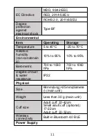 Preview for 11 page of Gima BP1 User Manual