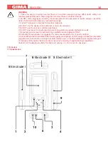 Preview for 16 page of Gima Cardio-A Use And Maintenance Book