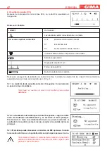 Preview for 47 page of Gima Cardio-A Use And Maintenance Book