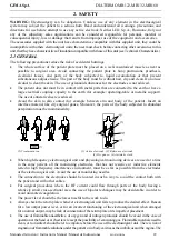 Preview for 10 page of Gima DIATERMO MB122 Instruction Manual