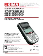 Preview for 1 page of Gima ecg80a User Manual