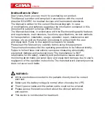 Preview for 2 page of Gima ecg80a User Manual