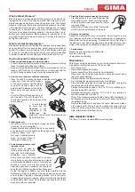 Предварительный просмотр 2 страницы Gima HS-201W User Manual