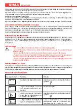 Preview for 8 page of Gima IR EAR THERMOMETER Use And Maintenance Book