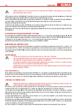 Preview for 13 page of Gima IR EAR THERMOMETER Use And Maintenance Book