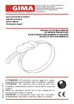 Gima Jetpull tourniquet Use And Maintenance Book preview