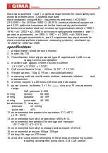 Предварительный просмотр 22 страницы Gima KD-735 User Manual