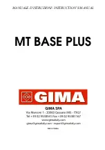 Gima MT BASE PLUS Instruction Manual предпросмотр