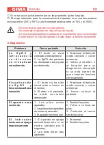 Preview for 52 page of Gima OXY-4 Use And Maintenance Book