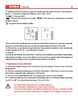 Предварительный просмотр 8 страницы Gima OXY-5 Use And Maintenance Book