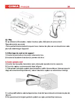 Предварительный просмотр 24 страницы Gima OXY-5 Use And Maintenance Book