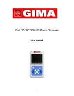 Предварительный просмотр 1 страницы Gima OXY-50 User Manual